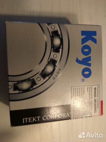 Передний ступичный подшипник для тойота ярис 2