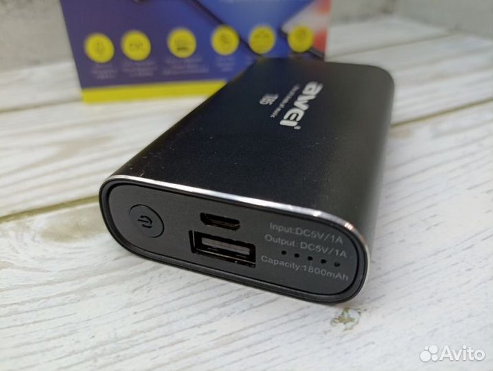 Беспроводные наушники Awei T85 + кейс Powerbank