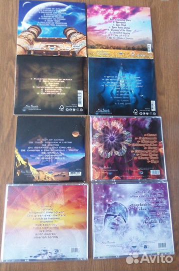 Фирменные CD лейбла Altar Records