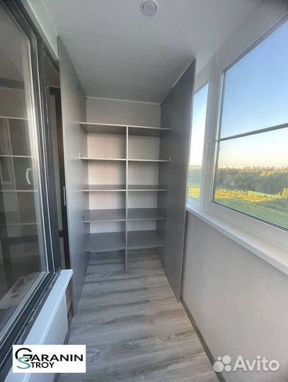 Остекление балконов с установкой