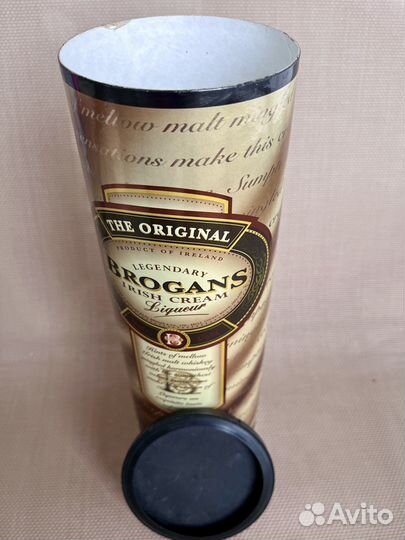 Упаковка-туба для бутылки Brogans Irish Cream