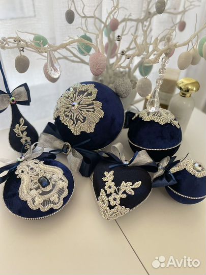 Новогодние игрушки ручной работы