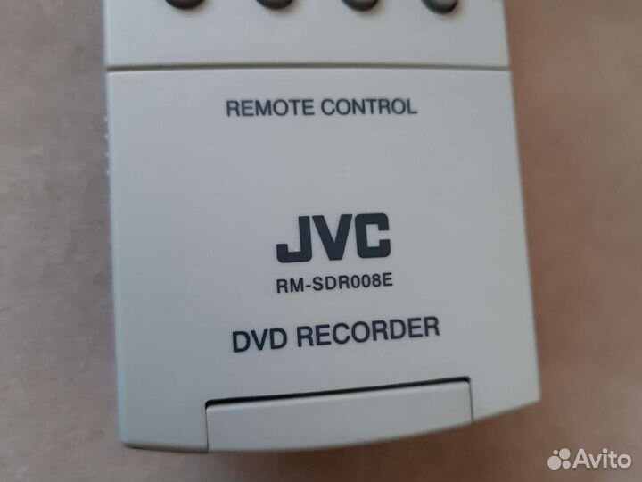 JVC RM-SDR008E (dvdr) оригинальный пульт ду (пду)