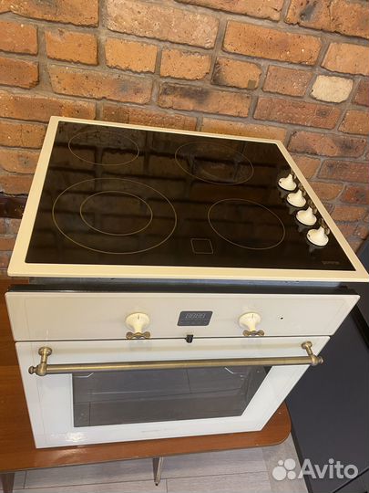Варочная панель и духовой шкаф Gorenje в ретро сти