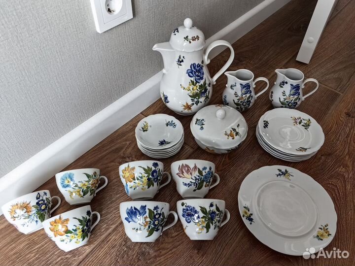 Сервиз чайно-кофейный Kahla Кала гдр