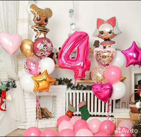 Гелиевые воздушные шары, фигуры