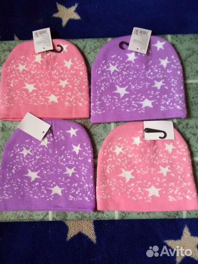 Шапка для девочки. Новая