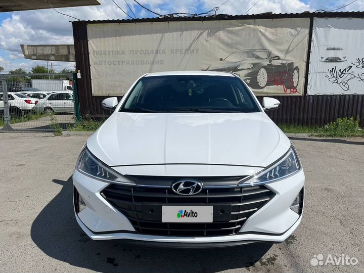 Hyundai Elantra 1.6 AT, 2019, 122 000 км