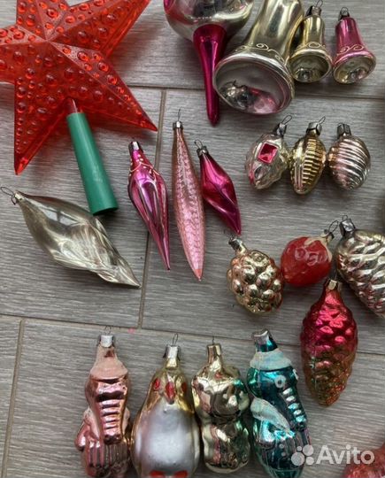 Елочные игрушки СССР