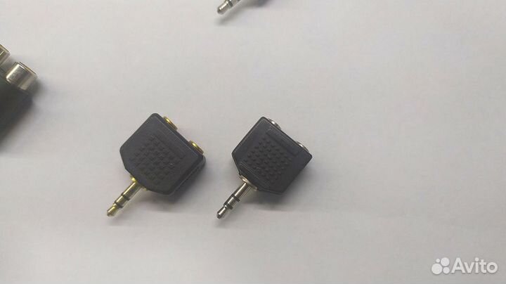 Аудио переходник Jack 3.5 Тюльпан