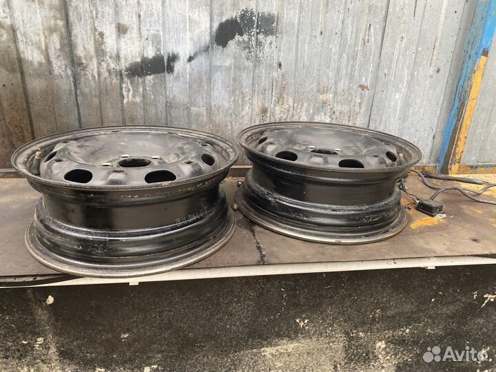 Штампованные диски r14 5x100 volkswagen polo