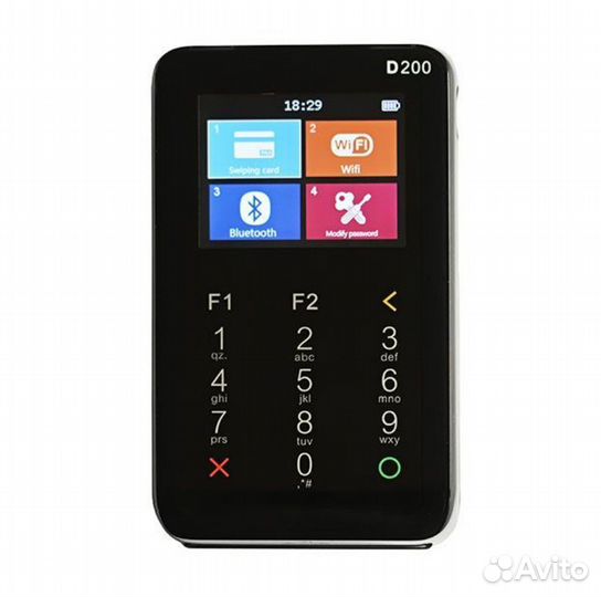 Банковский терминал PAX D200 BT/Wi-fi/ctls+короб+к