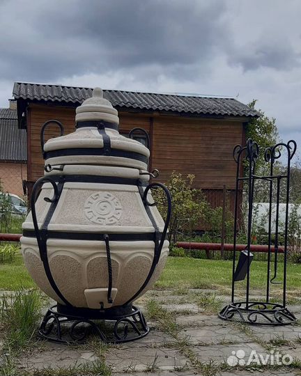 Тандыр Аладдин мини (Керамический, Амфора)