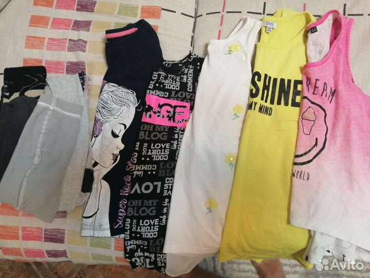 Вещи пакетом для девочки 134 140, 146