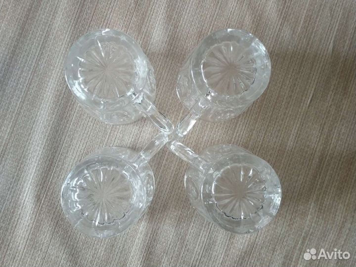 Кружки хрустальные эпохи СССР