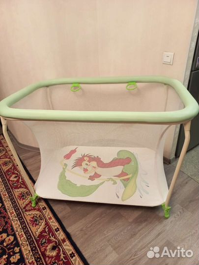 Манеж детский складной новый