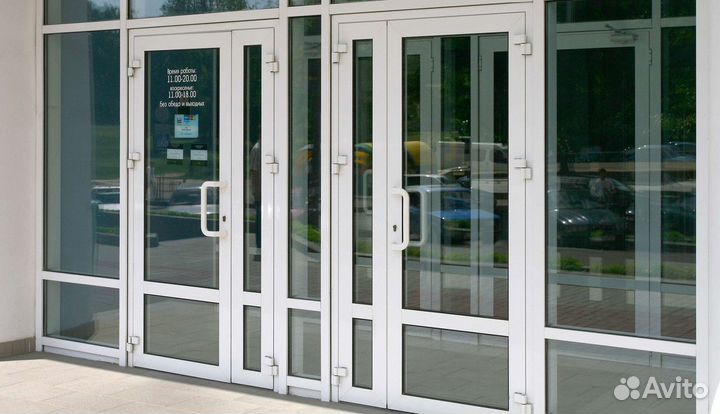 Алюминевые входные группы монтаж