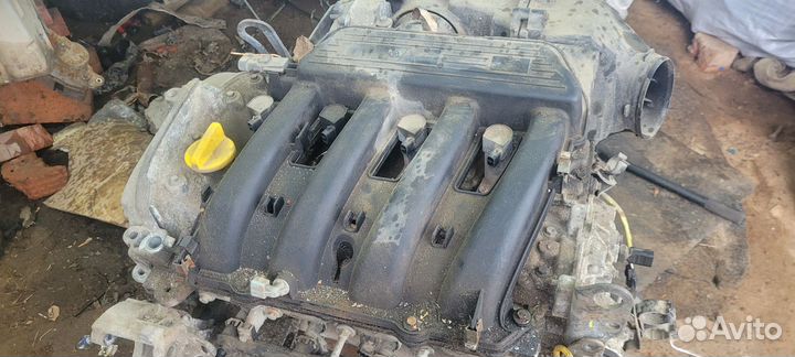 Renault logan K4MC697 АКПП двигатель
