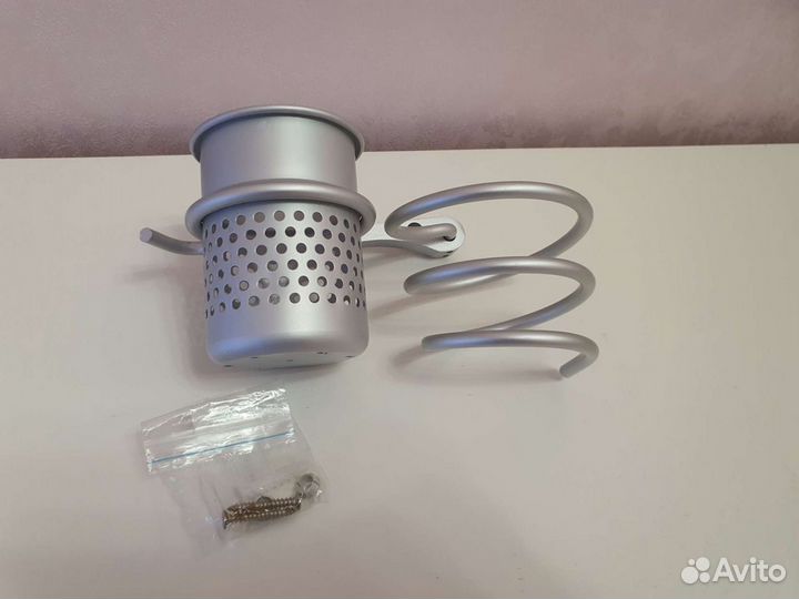 Держатель для фена и расчески новый