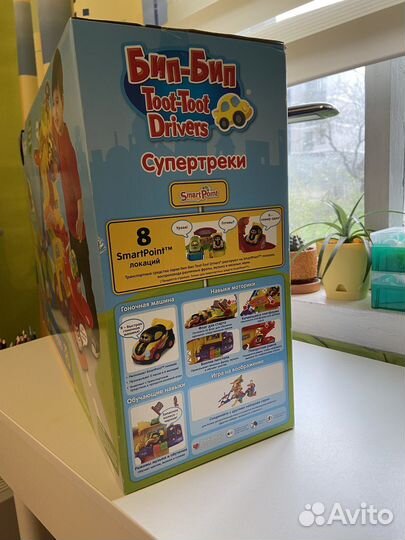 Набор «Гоночные супертреки Vtech Бип-Бип«