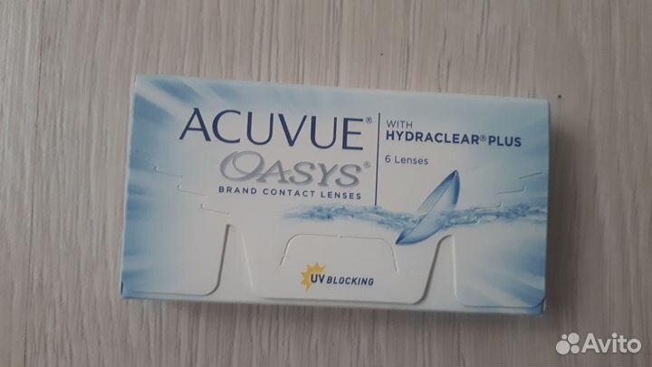Линзы контактные acuvue oasys двухнедельные -0.75