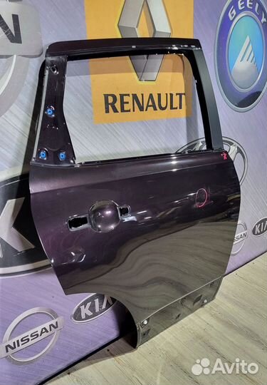 Дверь задняя боковая Nissan qashqai J10 Прав