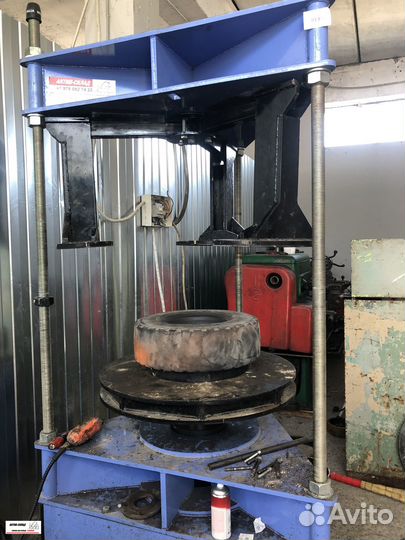 Перепрессовка цельнолитых шин