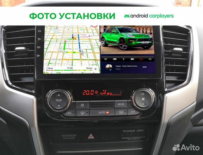 Штатная магнитола на android для Mitsubishi