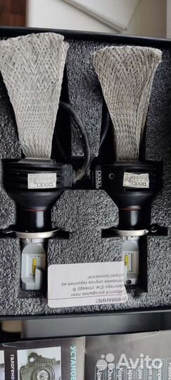 Лампы головного света dixel G6 H4 диодные