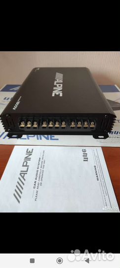 Усилитель 4 канальный alpine