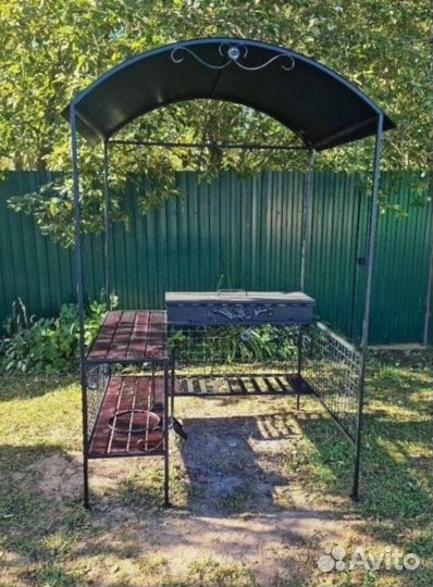 Мангал беседка