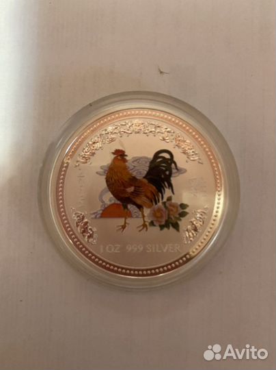 Серебрянная монета 2005 год. Доллар. Австралия