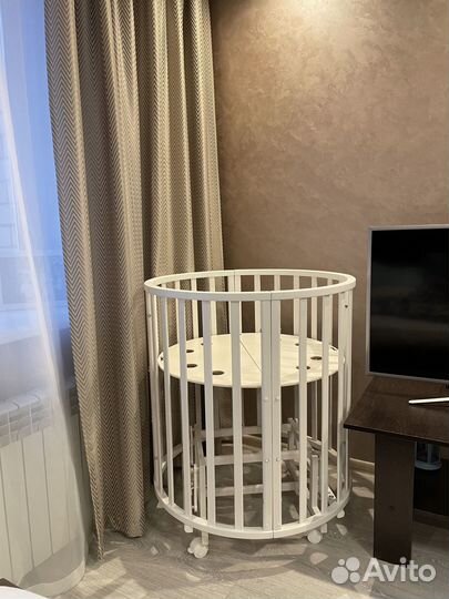 Кроватка детская круглая