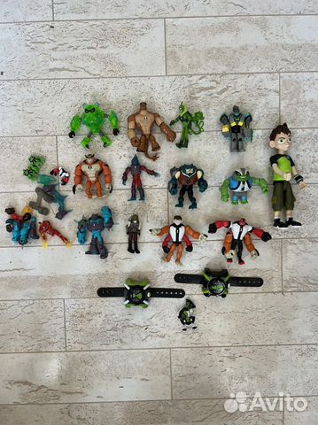Фигурки, часы Ben ten Бен тен