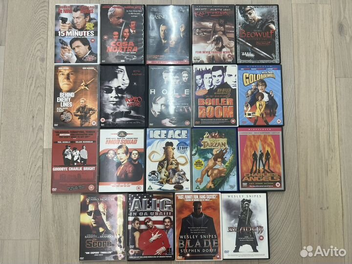 DVD коллекционные наборы фильмов на английском