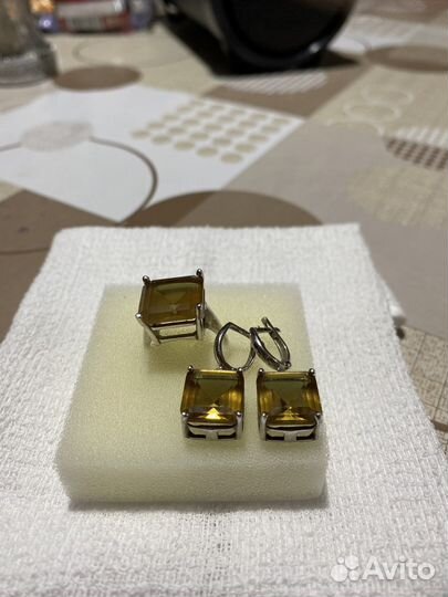 Серебряные серьги