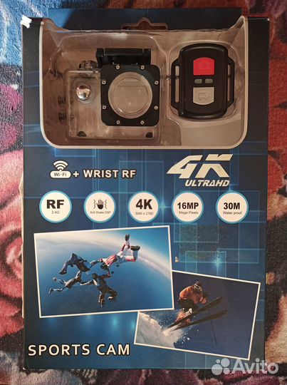 Экшен камера 4к