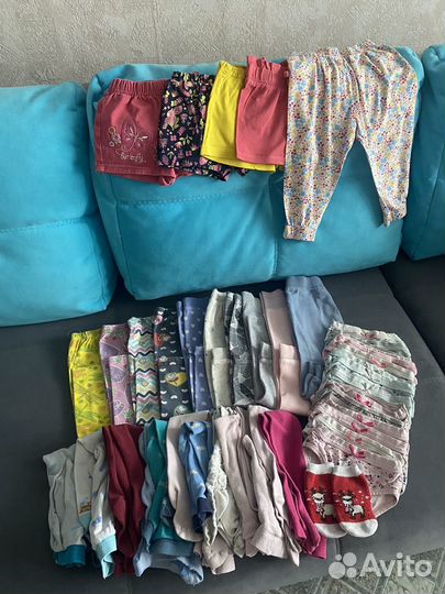 Одежда для девочки пакетом 80 86 92
