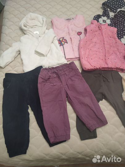 Вещи на девочку 74-80 размер
