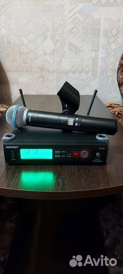Shure. SLX24, beta 58A