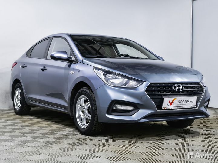 Hyundai Solaris 1.4 МТ, 2017, 168 663 км