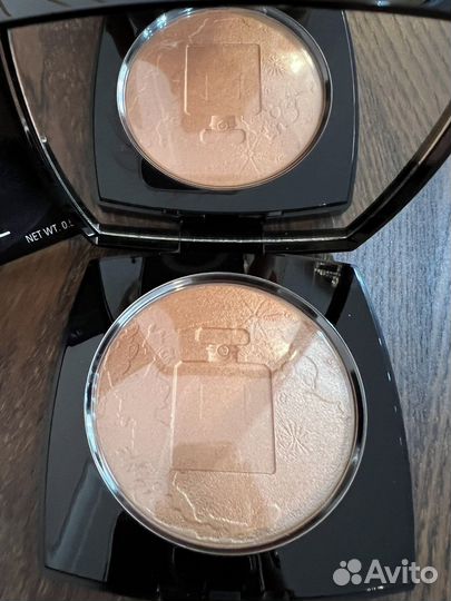 Chanel Eclat Lunaire or rose пудра бронзер