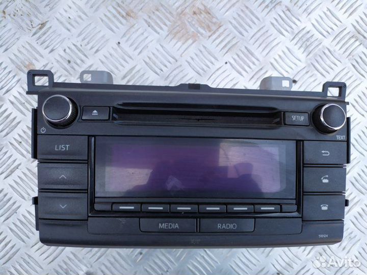 Магнитола Toyota Rav4 ZSA42 2.0 3ZR-FE 2016