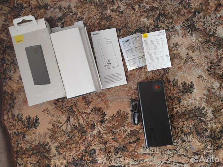 Внешний аккумулятор PowerBank Baseus 10000mah