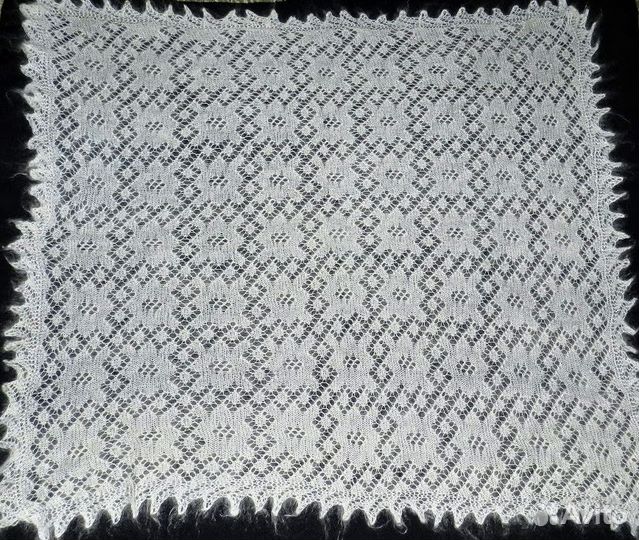 Платки белые ажурные