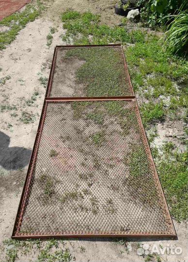 Забор металлический