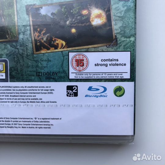 Uncharted Drakes Fortune PS3 UK силд