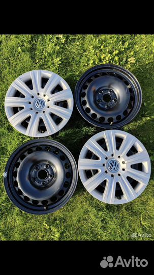 Штампованые диски на r 16 на volkwagen tiguan