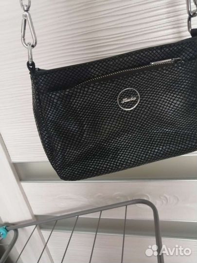 Сумка клатч натуральная кожа бу