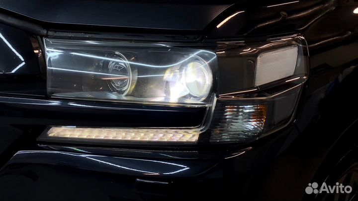 Улучшение фар Toyota Land Cruiser 200 Bi-LED